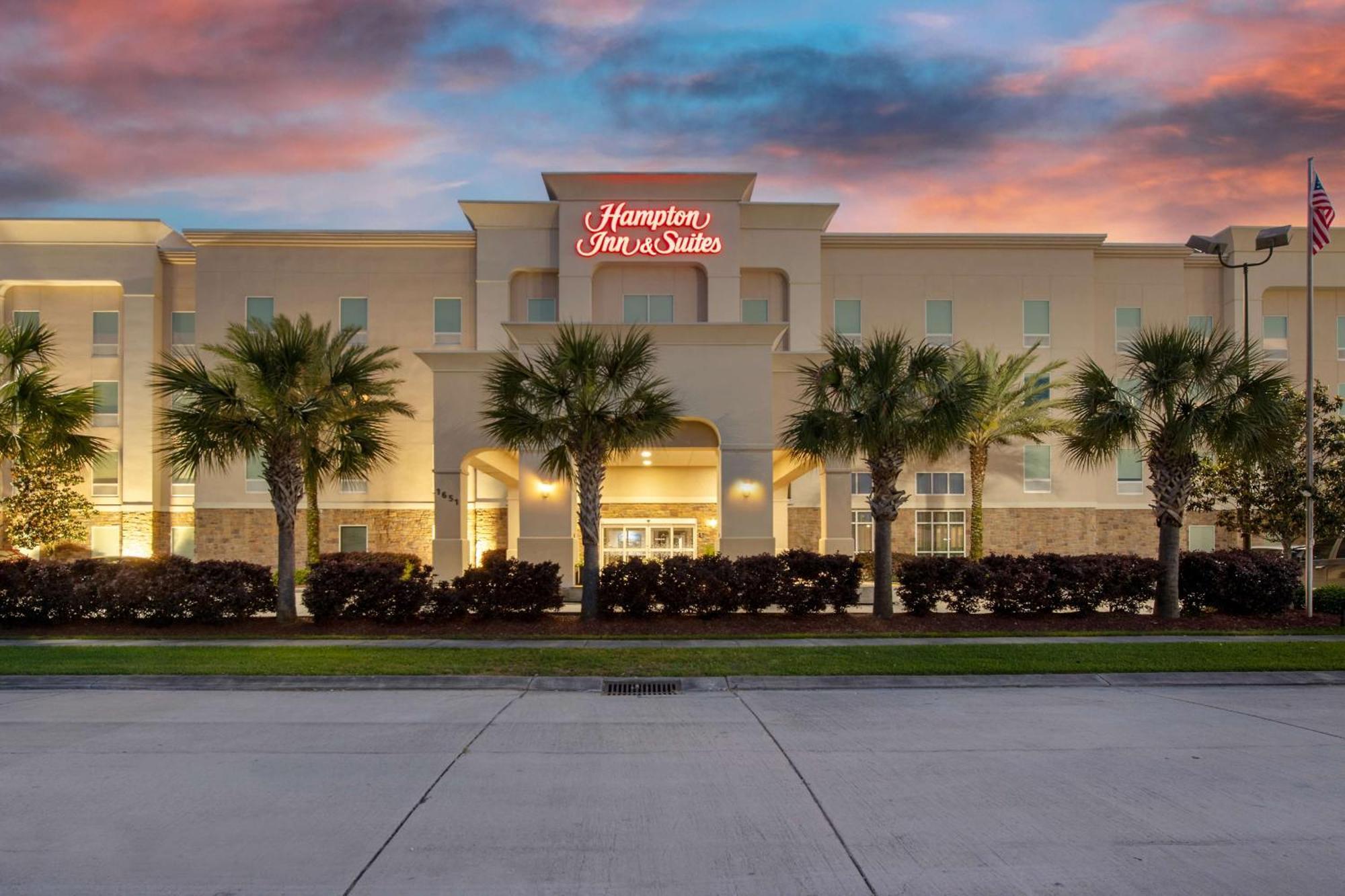 Hampton Inn & Suites Harvey Exterior foto