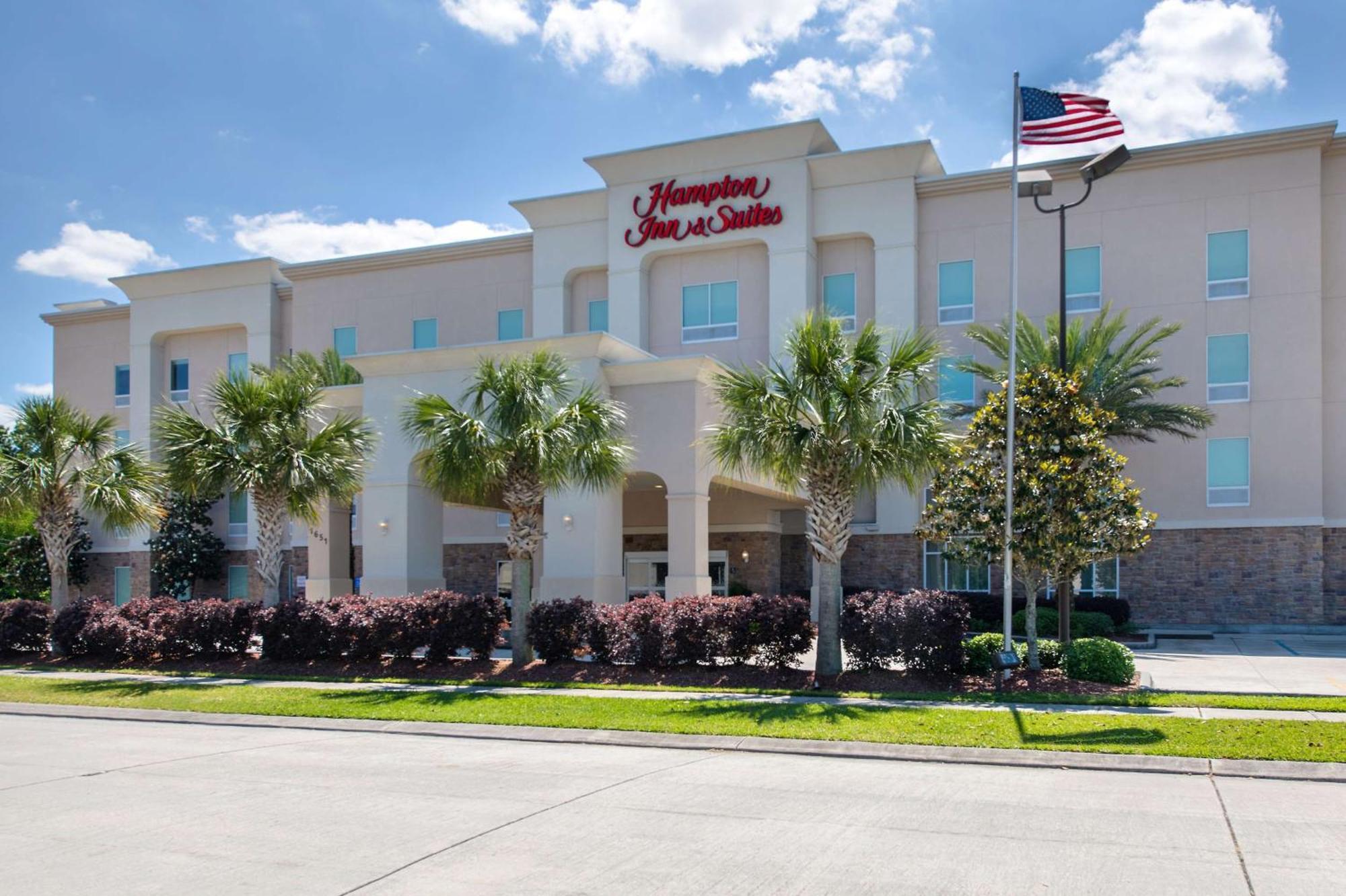 Hampton Inn & Suites Harvey Exterior foto